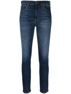 Jeans skinny taille haute Dondup bleu