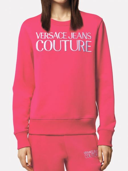 Розовый свитшот Versace Jeans Couture