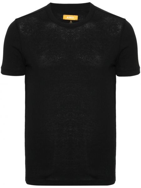 T-shirt brodé Airei noir