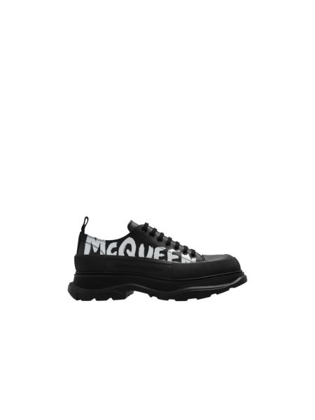 Sneakersy na platformie Alexander Mcqueen czarne