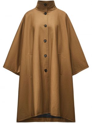 Bavlněný kabát 12 Storeez hnědý