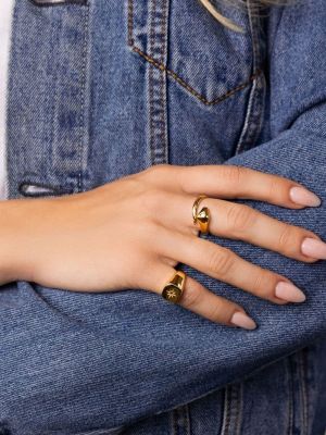 Sõrmus Nialaya Jewelry kuldne