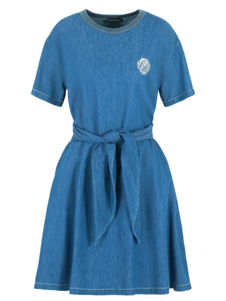 Джинсовое платье Emporio Armani синее