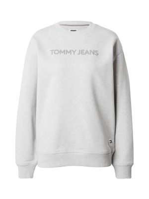 Felpa Tommy Jeans grigio