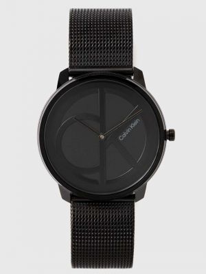 Czarny zegarek Calvin Klein