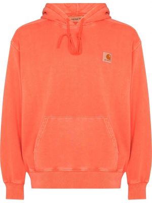 Bomull hettegenser Carhartt Wip oransje