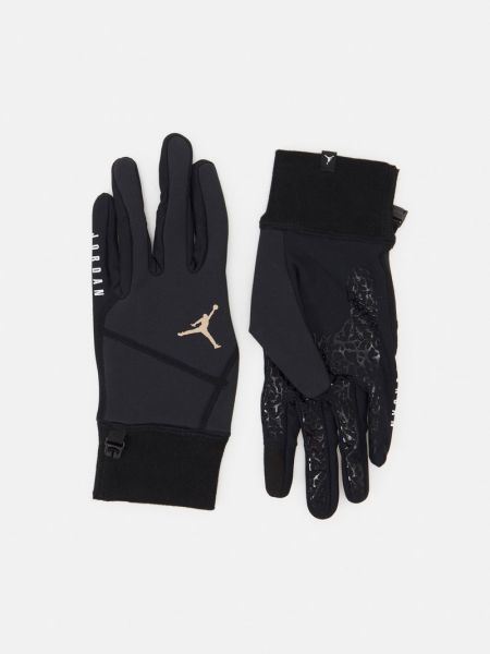 Czarne rękawiczki Jordan