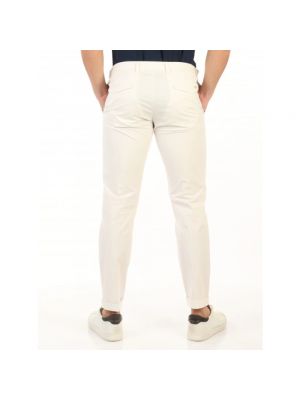 Spodnie slim fit Atpco białe