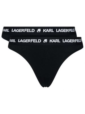 Stringi Karl Lagerfeld - сzarny