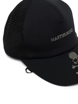 Tinklinis kepurė su snapeliu su spygliais Mastermind World juoda
