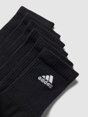 Skarpety z nadrukiem Adidas czarne
