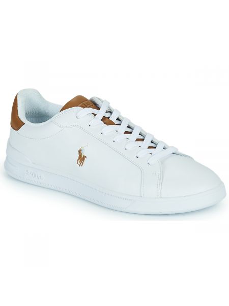 Sneakersy koronkowe Polo Ralph Lauren białe