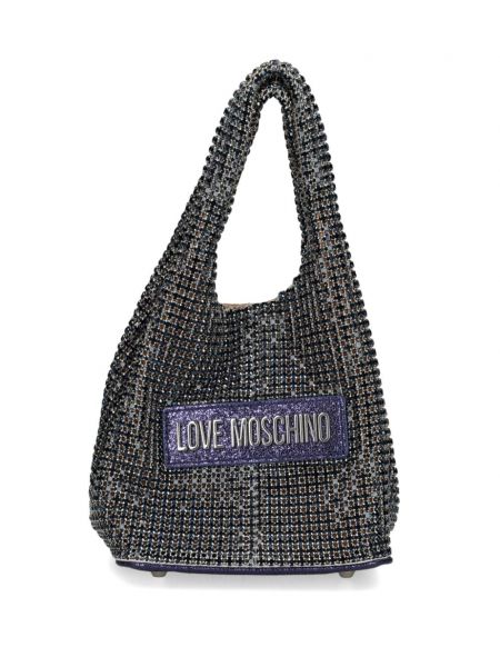 Shopping bag Love Moschino lilla