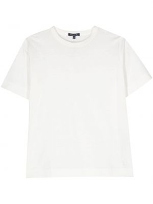 Siuvinėtas marškinėliai Soeur balta