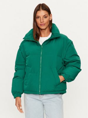 Voľná priliehavá bunda United Colors Of Benetton zelená