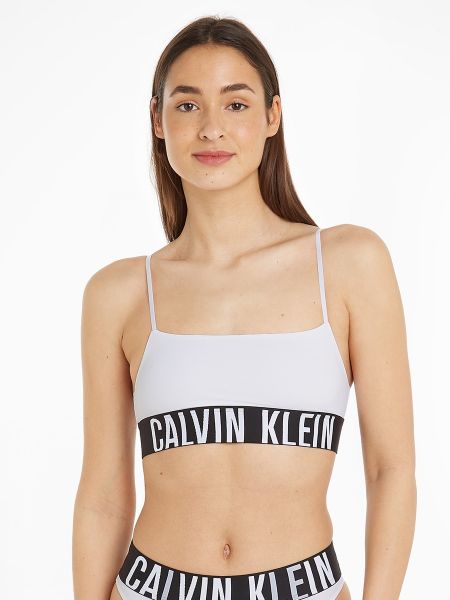 Sujetador bralette Calvin Klein blanco