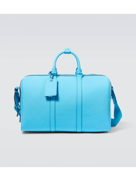 Пътна чанта Gucci синьо