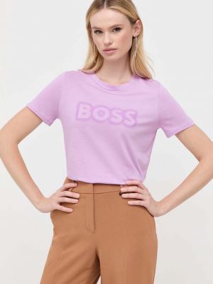 Bombažna majica Boss Orange