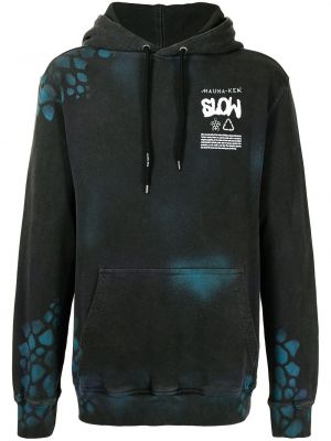 Raštuotas džemperis su gobtuvu Mauna Kea