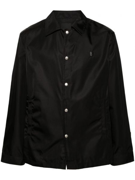 Πουκάμισο από ζέρσεϋ Givenchy μαύρο