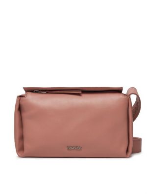 Crossbody torbica Calvin Klein ružičasta