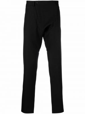Μάλλινο παντελόνι με ίσιο πόδι Comme Des Garçons Homme Plus μαύρο