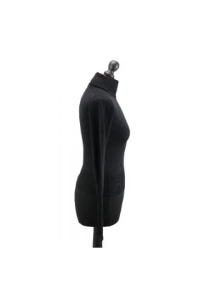 Sudadera de lana Yves Saint Laurent Vintage negro