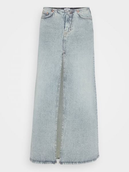 Spódnica jeansowa Weekday niebieska