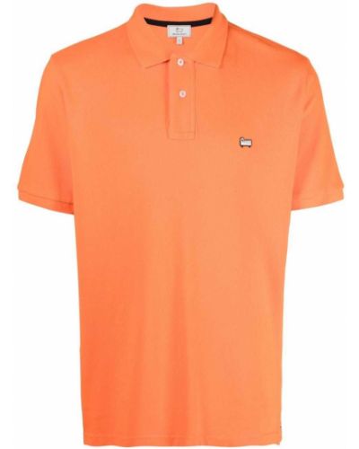 Polo krekls Woolrich oranžs