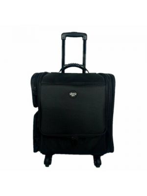 Черный чемодан Okiro