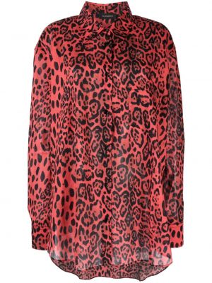Bavlnená košeľa s potlačou s leopardím vzorom The Andamane