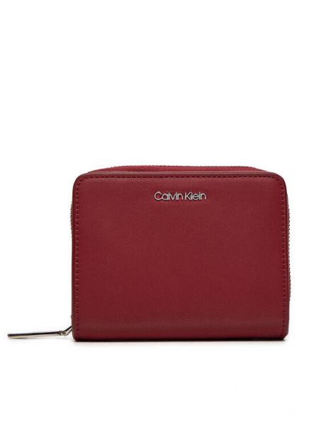 Piccolo portafoglio Calvin Klein rosso