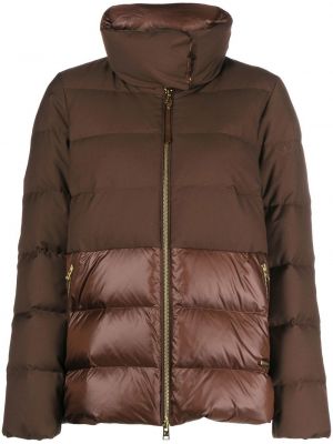 Zip lang jakke Woolrich brun