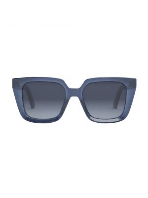 Очки солнцезащитные с принтом с геометрическим узором Dior синие