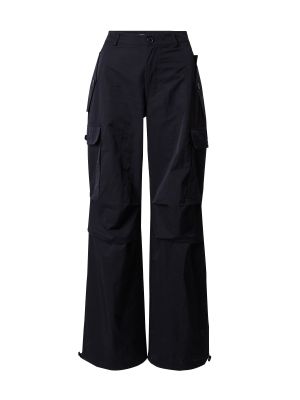 Pantaloni cu buzunare Oval Square negru