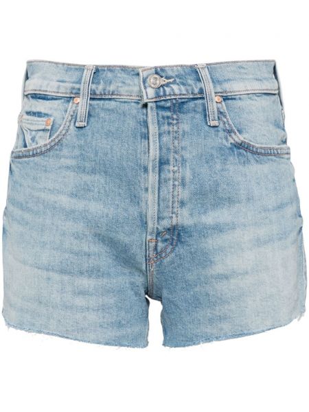 Denimshorts Mother blå