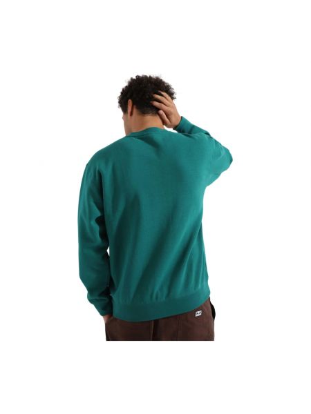 Bluza dresowa klasyczna Obey zielona