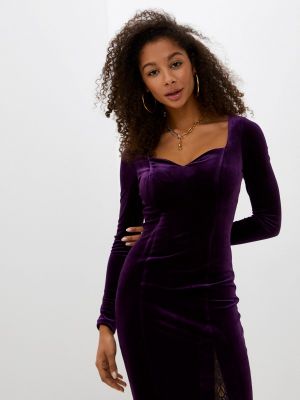 Вечернее платье Ruxara фиолетовое