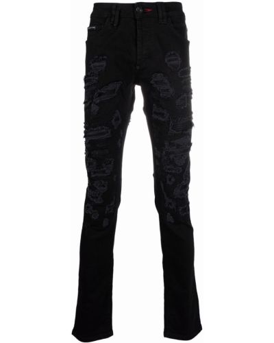 Jeans med normal passform Philipp Plein svart