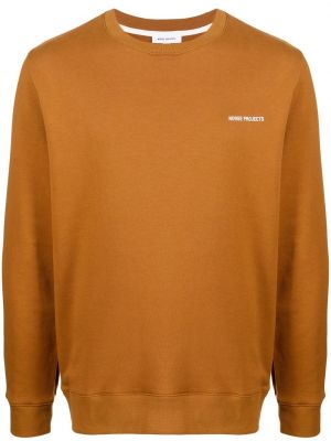 Trykt t-skjorte Norse Projects brun