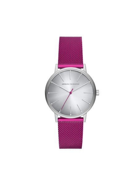 Pολόι Armani Exchange ροζ