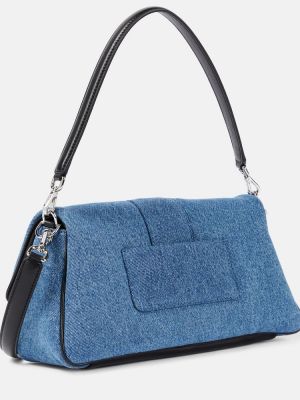 Чанта за ръка Jacquemus синьо