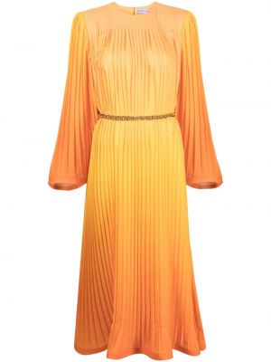 Plisované midi šaty s přechodem barev Rowen Rose