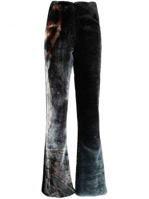 Кадифени панталон Conner Ives черно