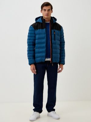 Утепленная демисезонная куртка Maxfort синяя