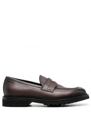 Pantofi loafer din piele Barrett negru