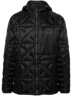 Pernata skijaška jakna s kapuljačom Burton Ak crna