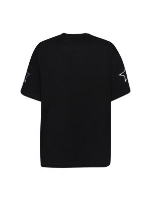 Koszulka w gwiazdy Versace Jeans Couture czarna