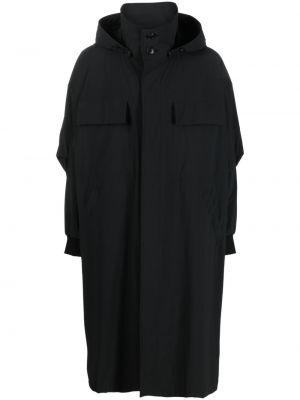 Kabát s kapucňou The Viridi-anne čierna