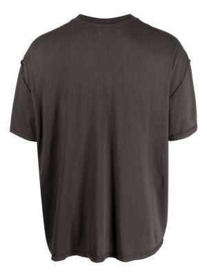 T-shirt en coton Les Tien gris